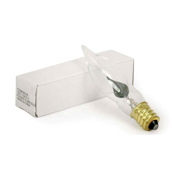 3.5 Watt Clear Flicker Bulb - Box of 25