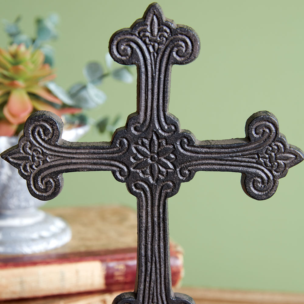 Ornate Cast Iron Cross