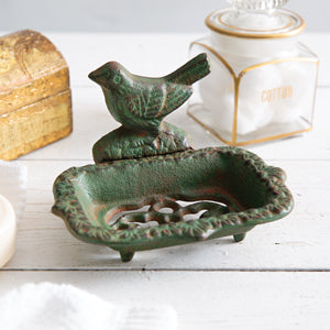 Songbird Cast Iron Soap Dish