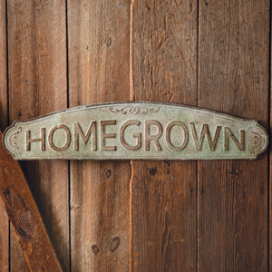 Homegrown Garden Sign
