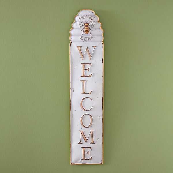 Load image into Gallery viewer, Honey Bees Welcome Sign
