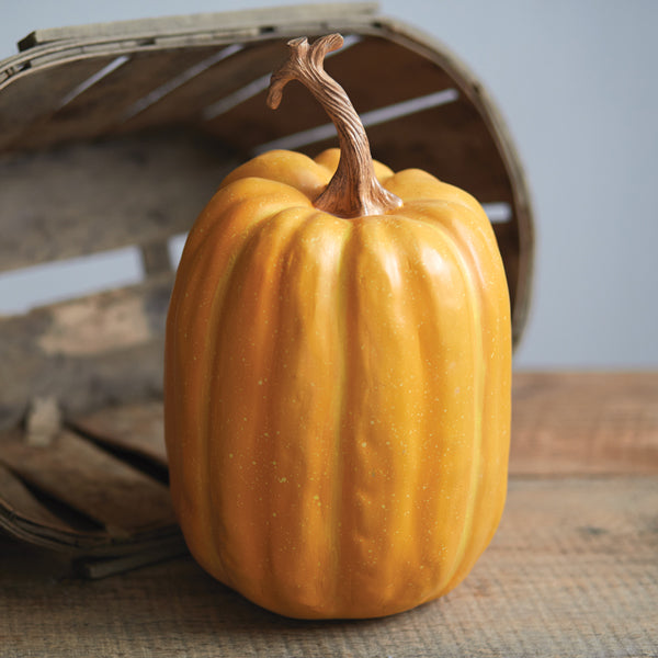 Load image into Gallery viewer, Harvest Time Resin Pumpkin
