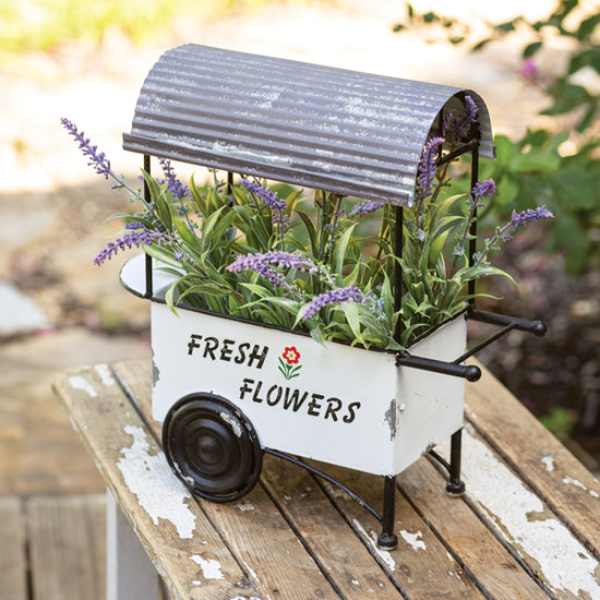 Fresh Flowers Cart