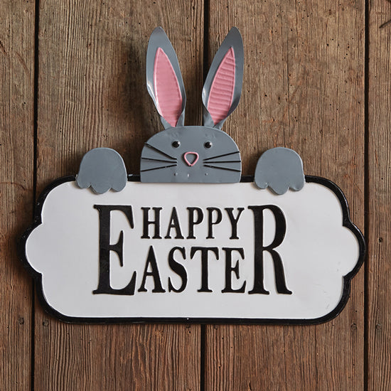 Happy Easter Bunny Sign
