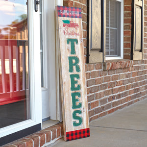Load image into Gallery viewer, Farm Fresh Christmas Tree Porch Sign

