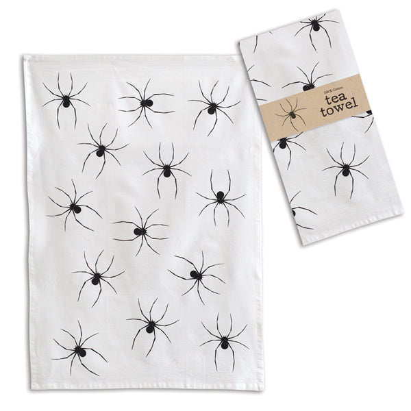 Load image into Gallery viewer, Spider Web Tea Towel - Box of 4
