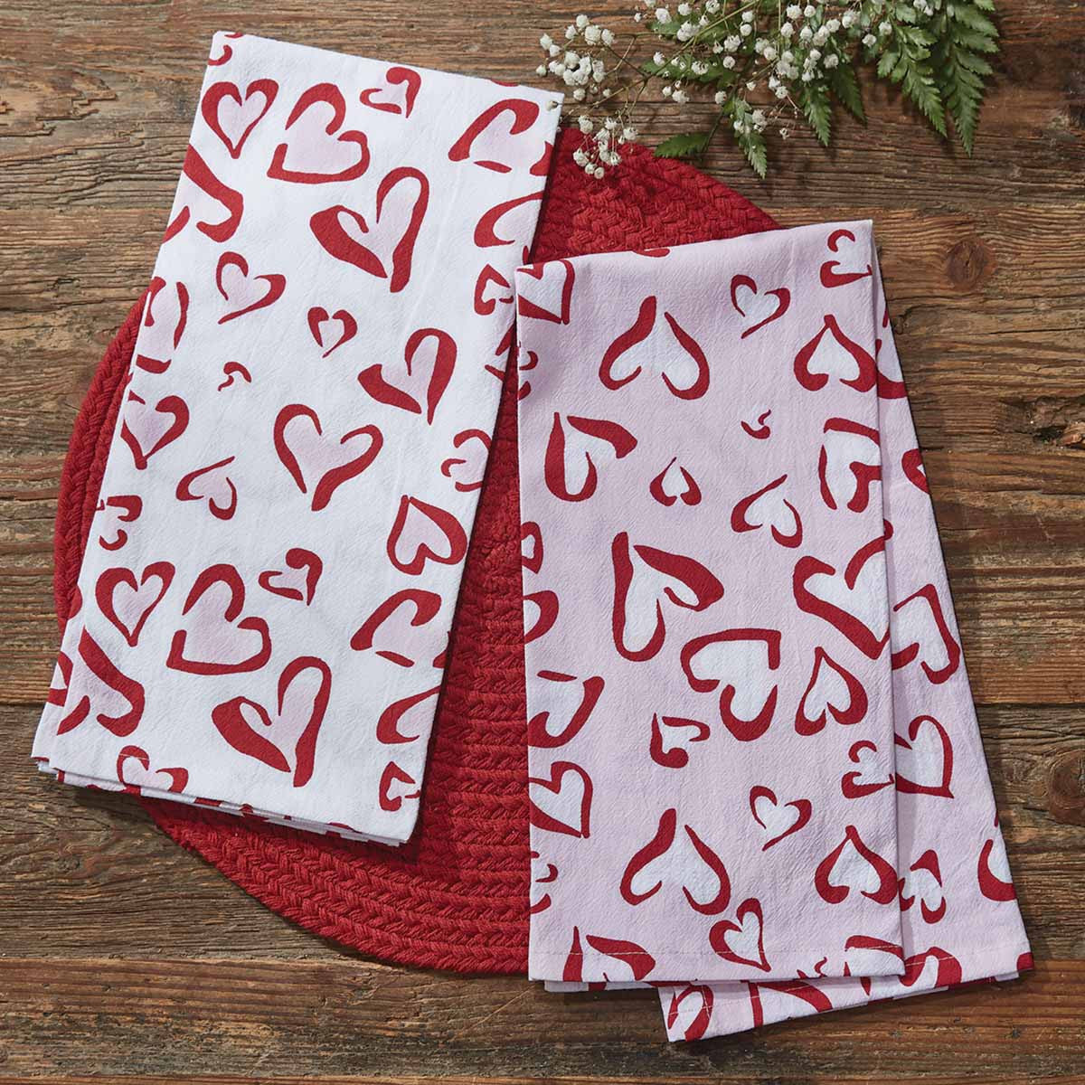 Load image into Gallery viewer, Wild Hearts Dishtowel Set
