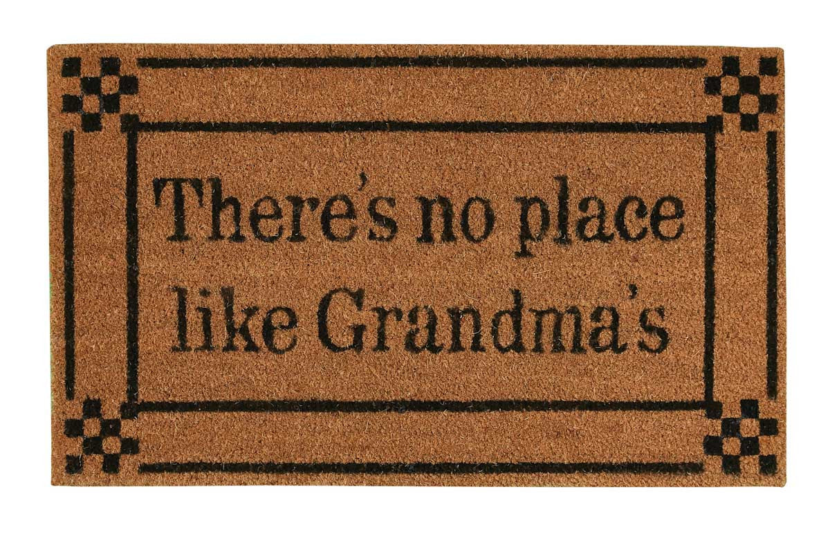 Load image into Gallery viewer, There&amp;#39;s no place like Grandma&amp;#39;s - Door mat
