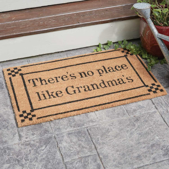 There's no place like Grandma's - Door mat