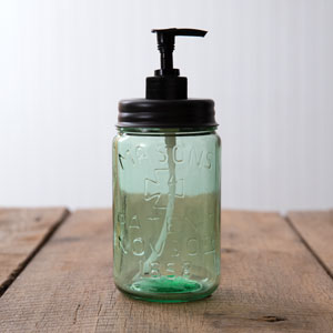 Pint Mason Jar Soap Dispenser - Zinc Lid