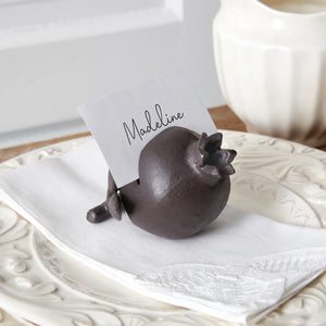 Pomegranate Place Card Holder - Box of 2