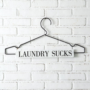 Laundry Sucks Wall Decor