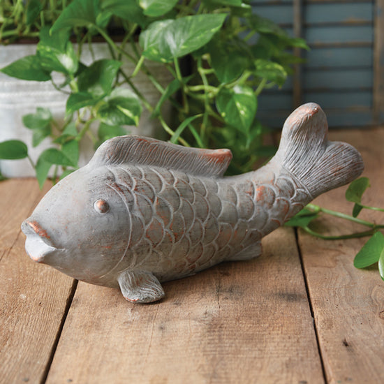 Load image into Gallery viewer, Koi Fish Garden Statue
