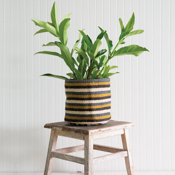 Load image into Gallery viewer, Curacao Striped Storage Planter
