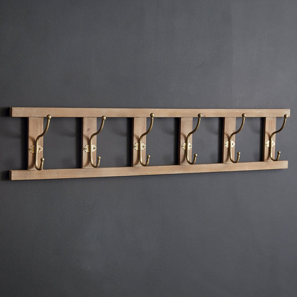 Ladder Six Hook Wall Rack – The Cottage Store