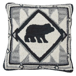 Tribal Hooked Cabin Pillows