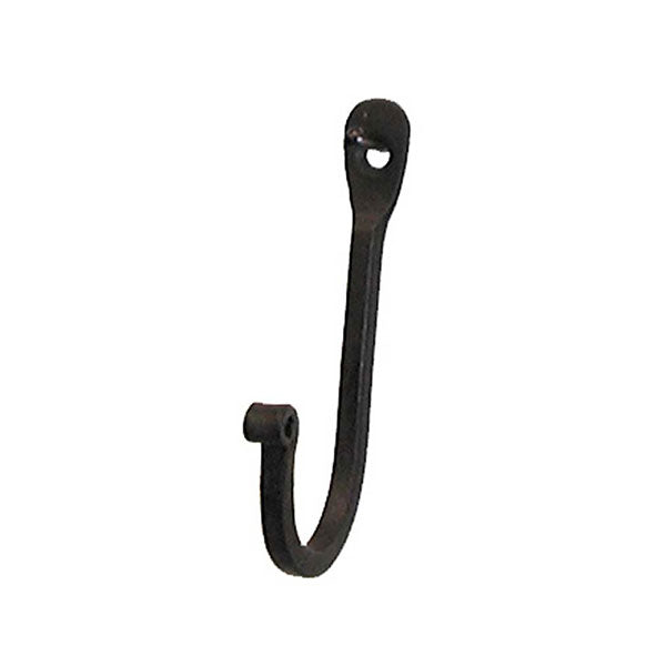 Plain Hook - Antique Brass - Box of 12