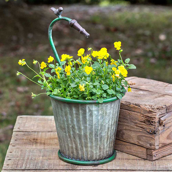 Load image into Gallery viewer, Garden Hose Tapered Planter

