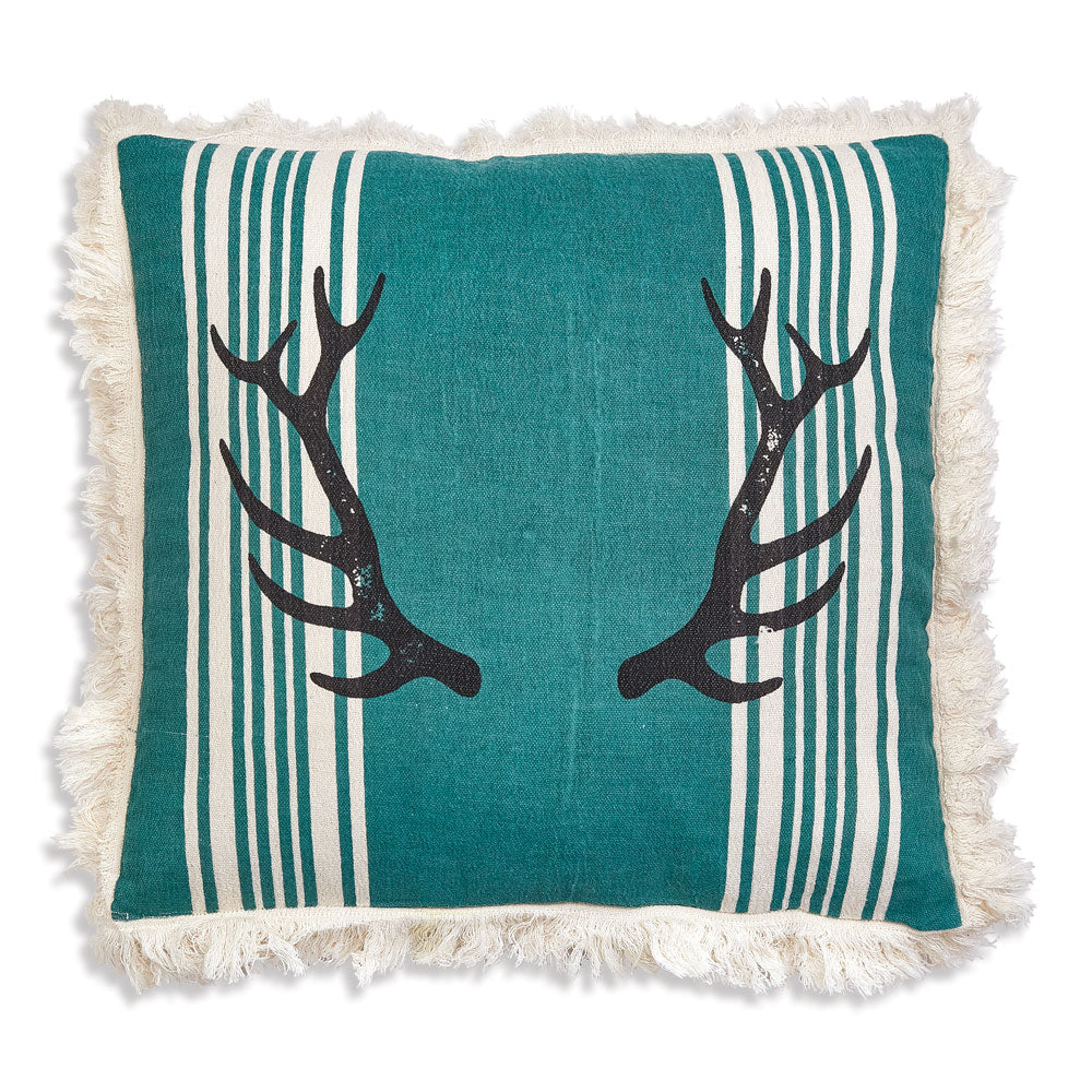 Load image into Gallery viewer, Antler Throw Pillow
